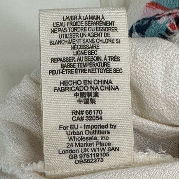 NWT | Free People | Island Time Wide Leg Jumpsuit | Ivory | Medium - Picture 10 of 15